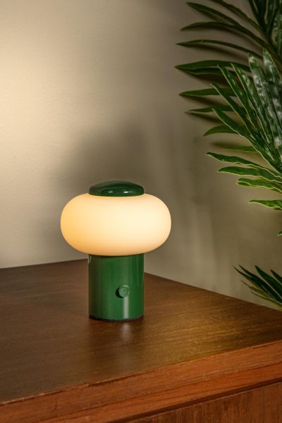 Lucide GUSTAV - Rechargeable Table lamp - Battery pack - Ø 8 cm - LED Dim. - 1x0,8W 2700K - Green